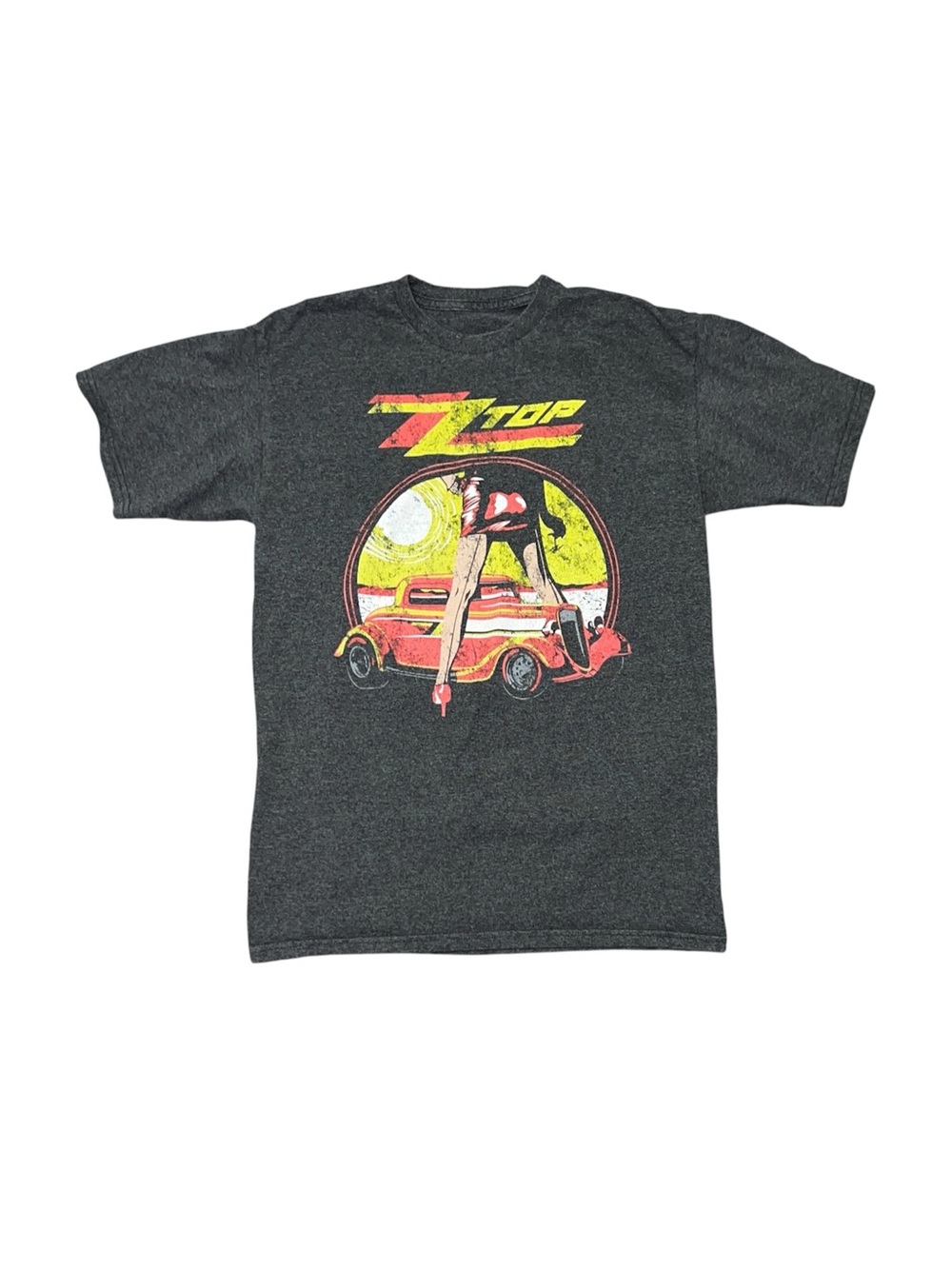 Vintage ZZ Top Legs Music Band T-shirt Fits Like A Men’s Small / Women’s Medium